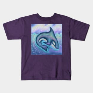 Leaping Over the Waves Kids T-Shirt